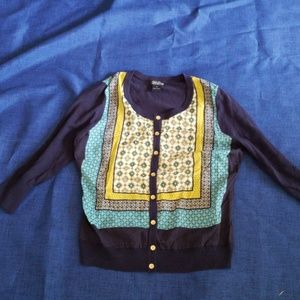 Lucky brand blue sweater size Small